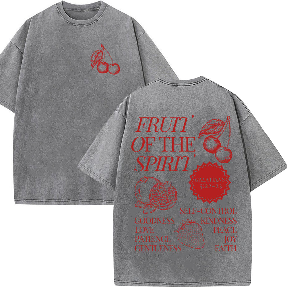 Fruit Of The Spirit Unisex Washed T-Shirt