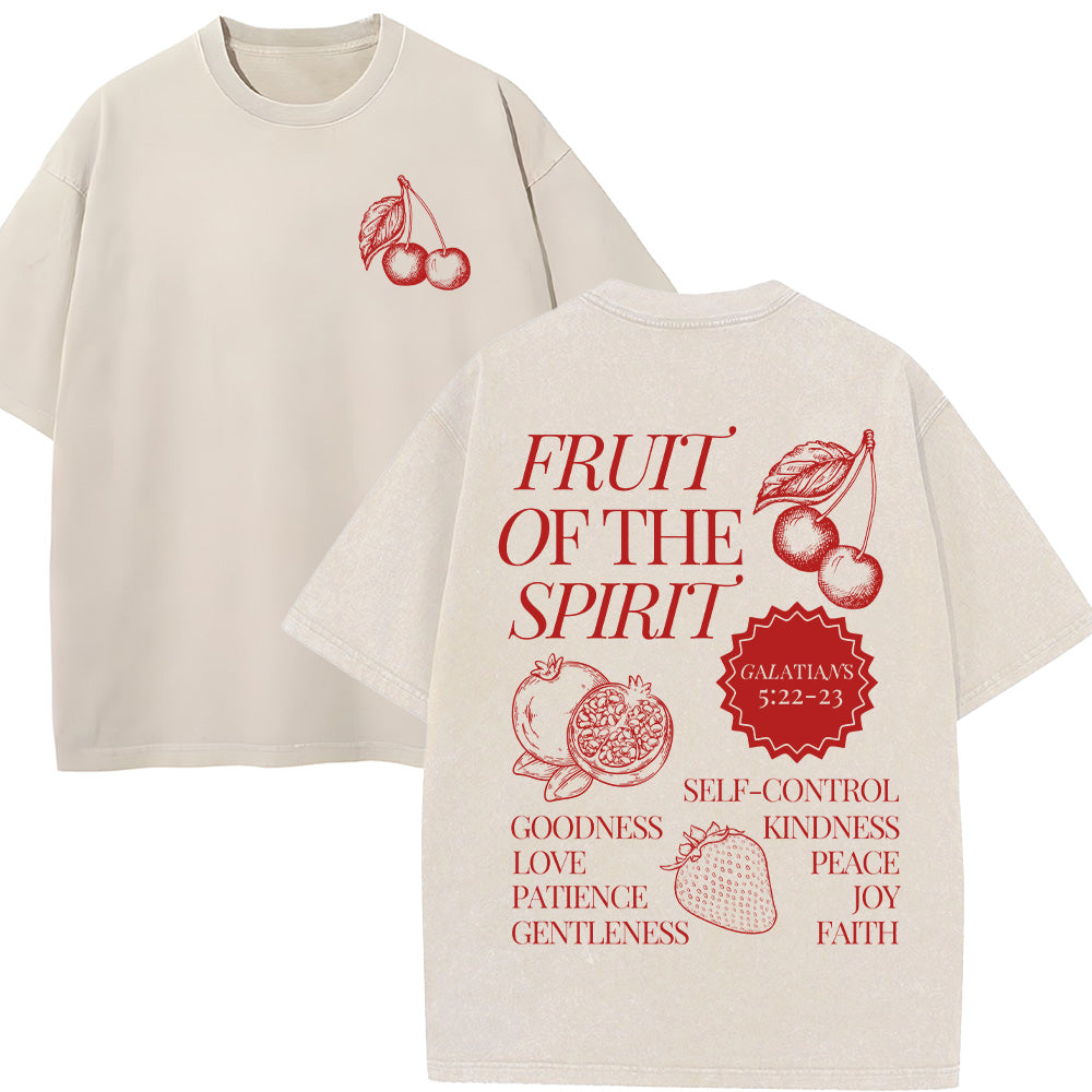 Fruit Of The Spirit Unisex Washed T-Shirt