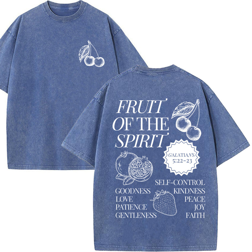 Fruit Of The Spirit Unisex Washed T-Shirt