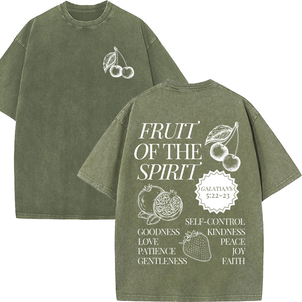 Fruit Of The Spirit Unisex Washed T-Shirt