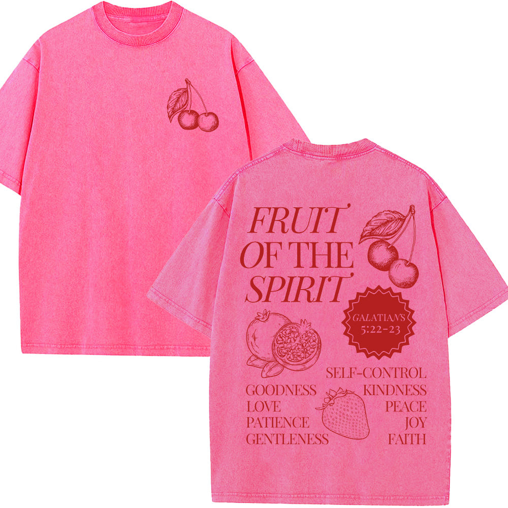 Fruit Of The Spirit Unisex Washed T-Shirt