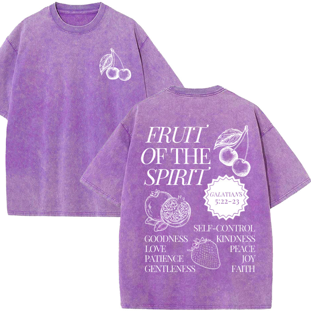 Fruit Of The Spirit Unisex Washed T-Shirt