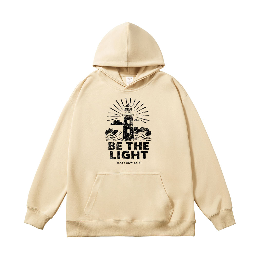 Be The Light Unisex Cotton Hoodie