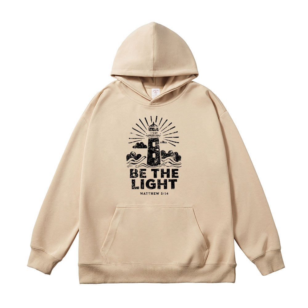Be The Light Unisex Cotton Hoodie