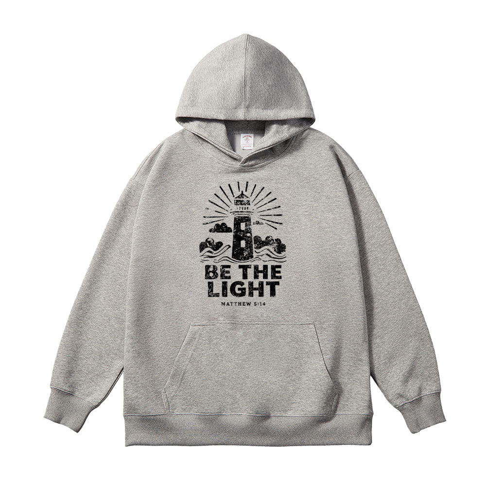 Be The Light Unisex Cotton Hoodie
