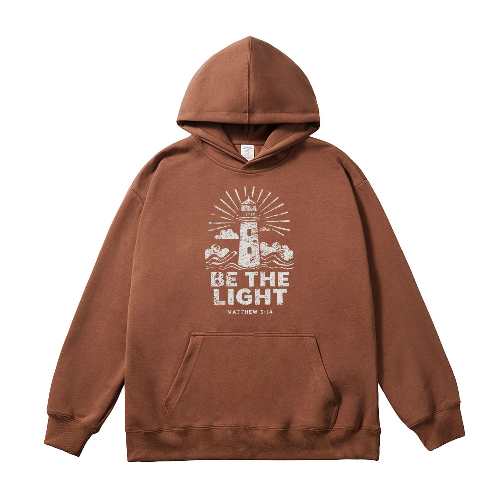 Be The Light Unisex Cotton Hoodie
