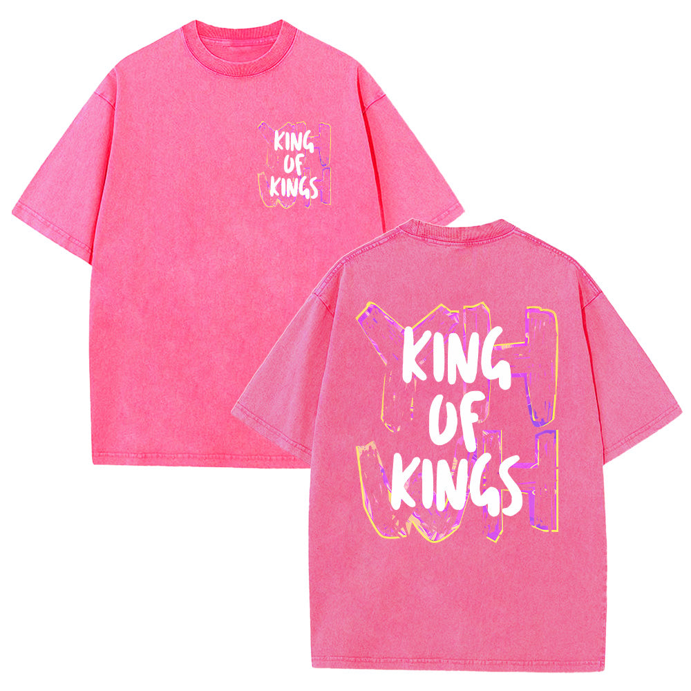 YHWH King of Kings Unisex Washed T-Shirt
