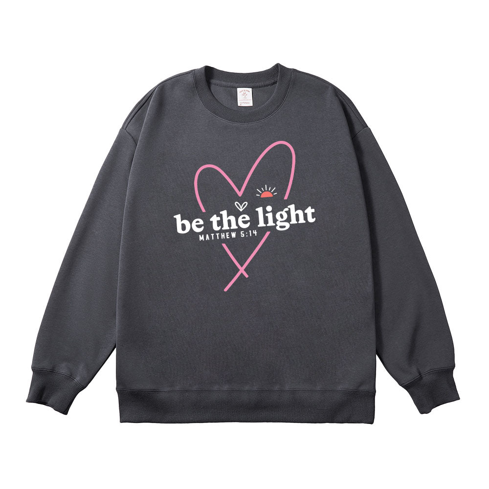 Be the Light Matthew 5:14 Unisex Cotton Sweatshirt