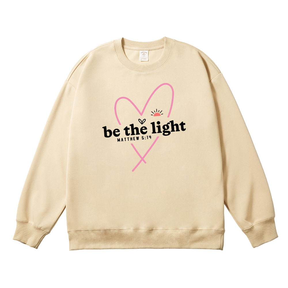 Be the Light Matthew 5:14 Unisex Cotton Sweatshirt