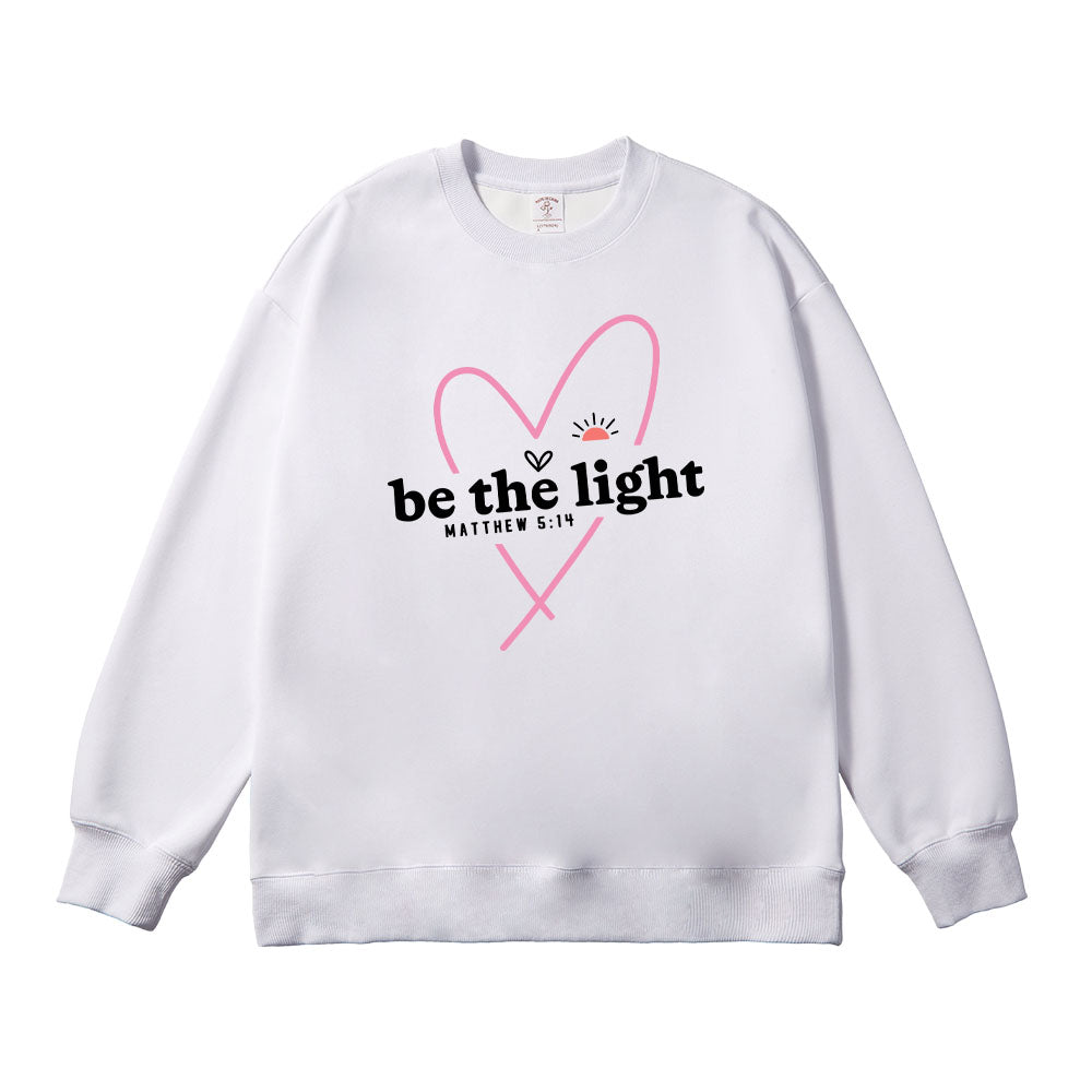 Be the Light Matthew 5:14 Unisex Cotton Sweatshirt