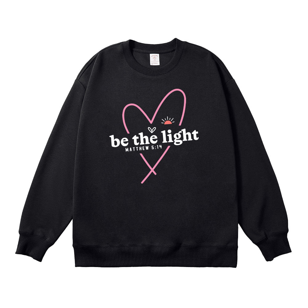 Be the Light Matthew 5:14 Unisex Cotton Sweatshirt