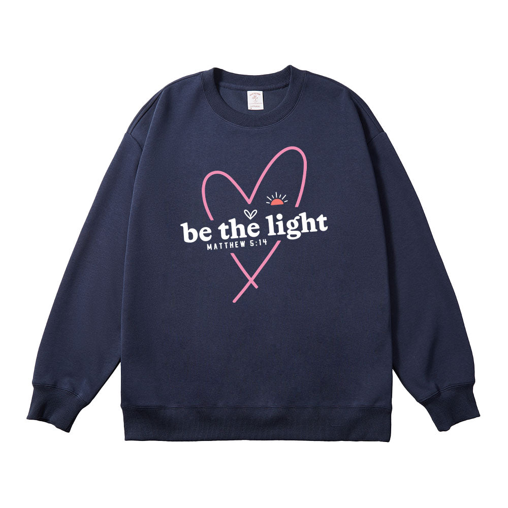 Be the Light Matthew 5:14 Unisex Cotton Sweatshirt