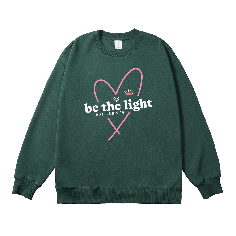 Be the Light Matthew 5:14 Unisex Cotton Sweatshirt