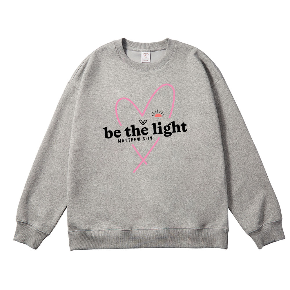 Be the Light Matthew 5:14 Unisex Cotton Sweatshirt