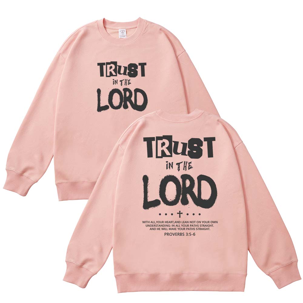 Trust in the Lord Unisex Cotton Sweatshirt