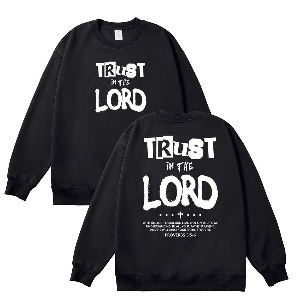 Trust in the Lord Unisex Cotton Sweatshirt