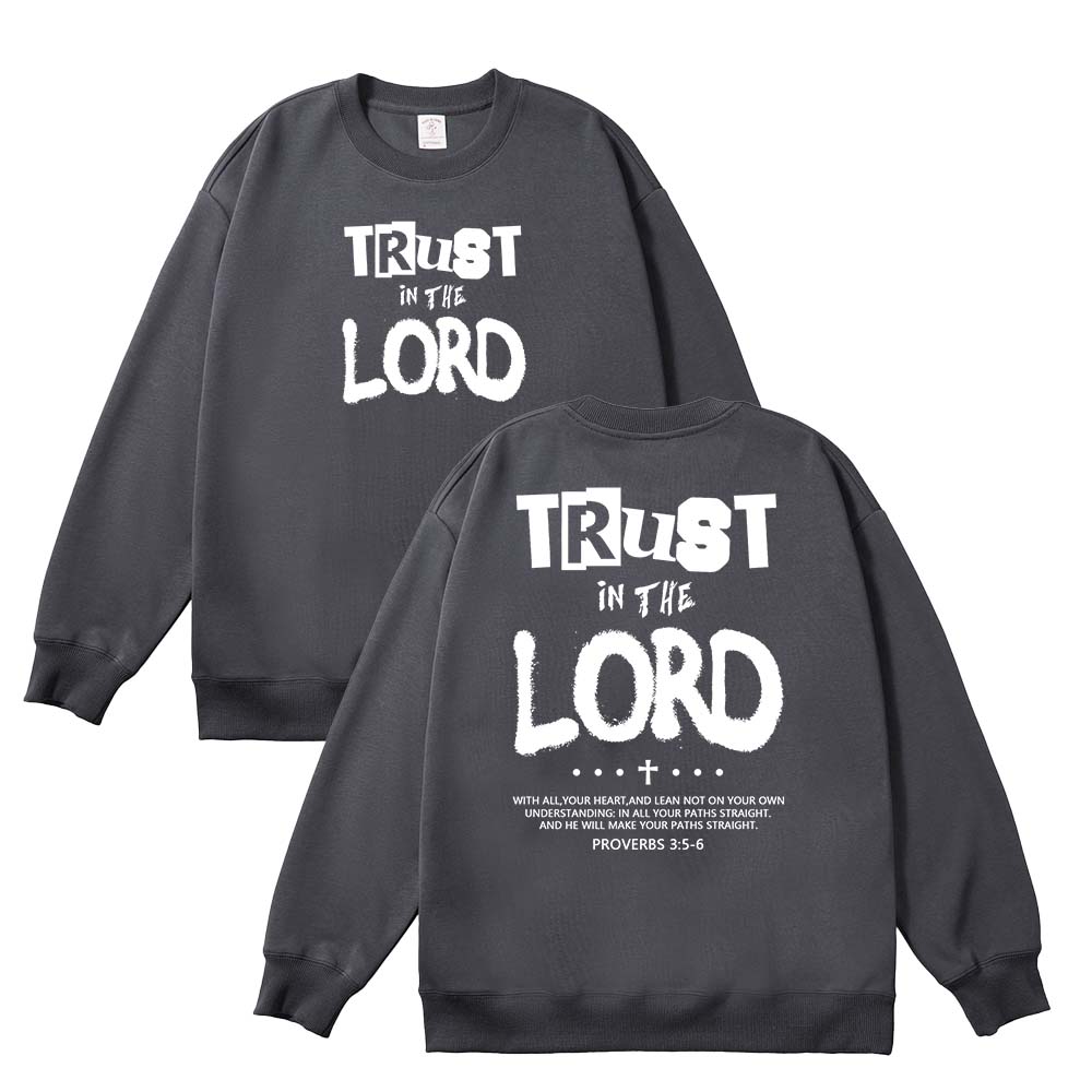 Trust in the Lord Unisex Cotton Sweatshirt