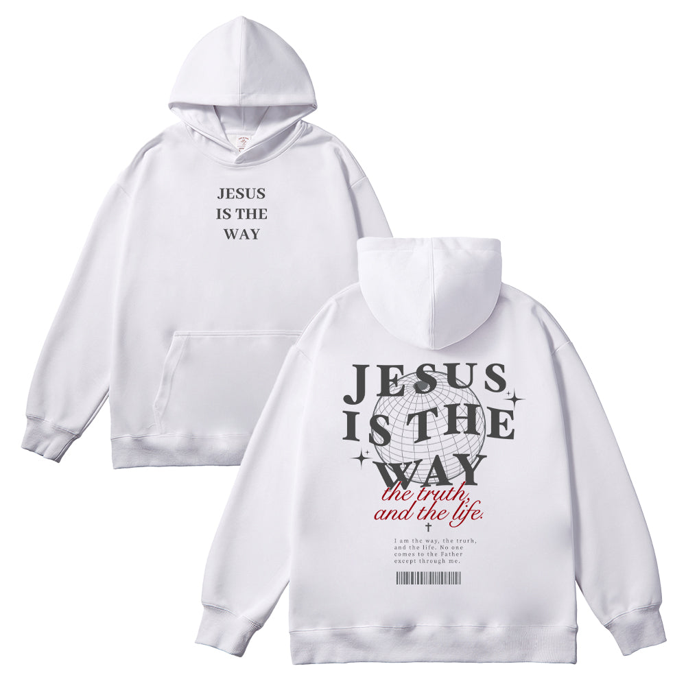 Jesus is the Way Unisex Cotton Hoodie