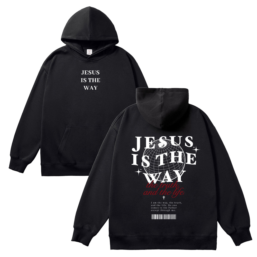 Jesus is the Way Unisex Cotton Hoodie
