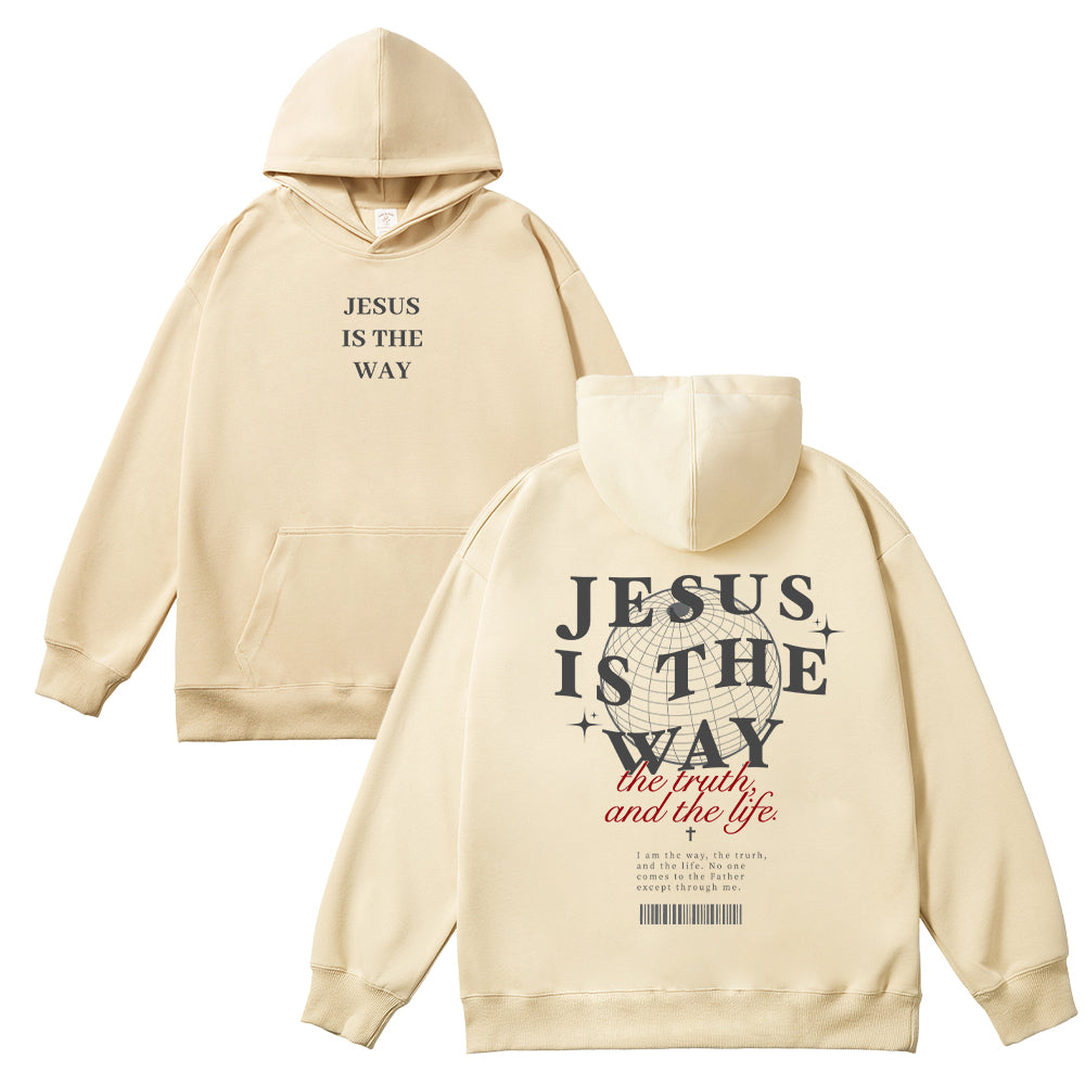 Jesus is the Way Unisex Cotton Hoodie