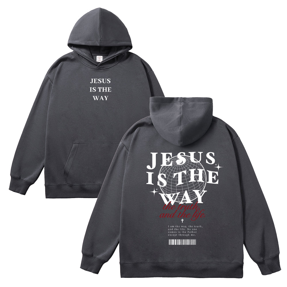 Jesus is the Way Unisex Cotton Hoodie