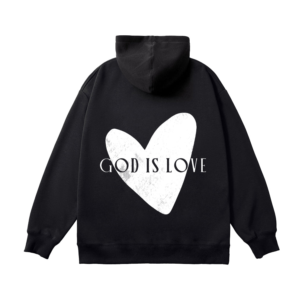 God is Love Unisex Cotton Hoodie