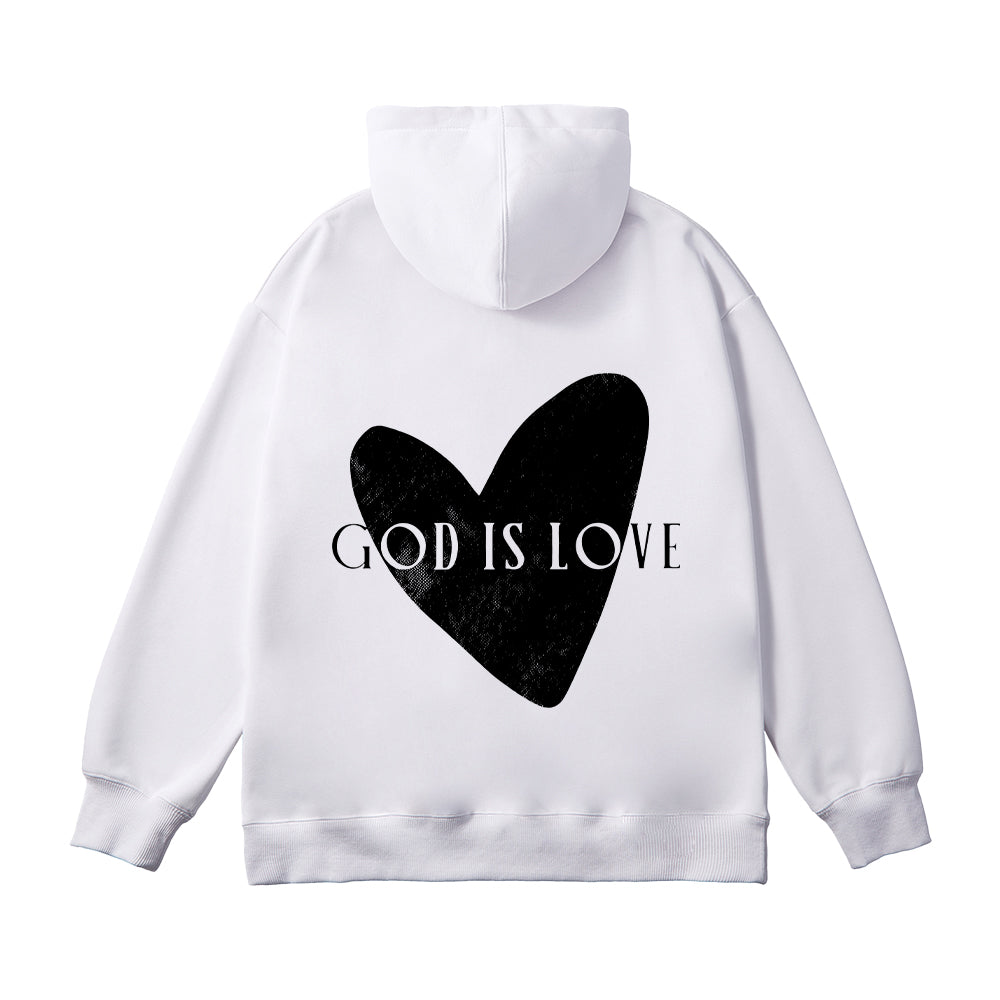 God is Love Unisex Cotton Hoodie