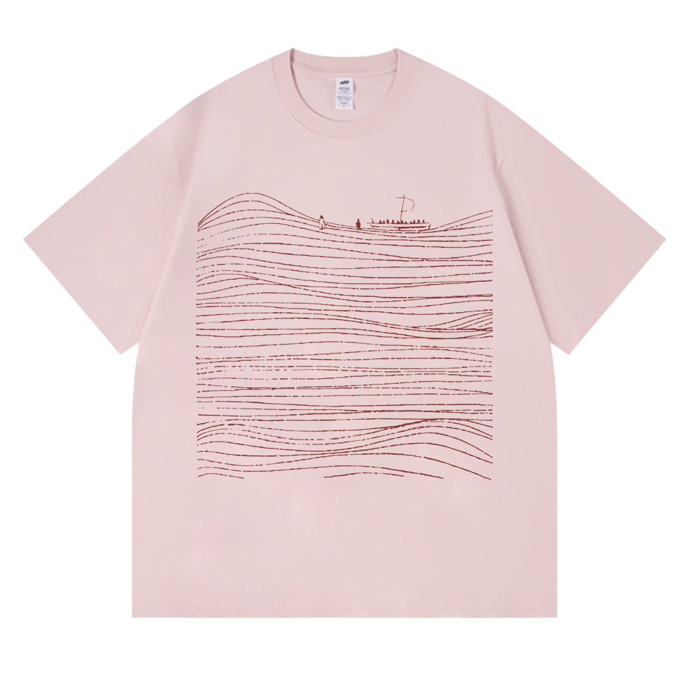 Walk on Water Boho Faith Unisex Cotton T-shirt