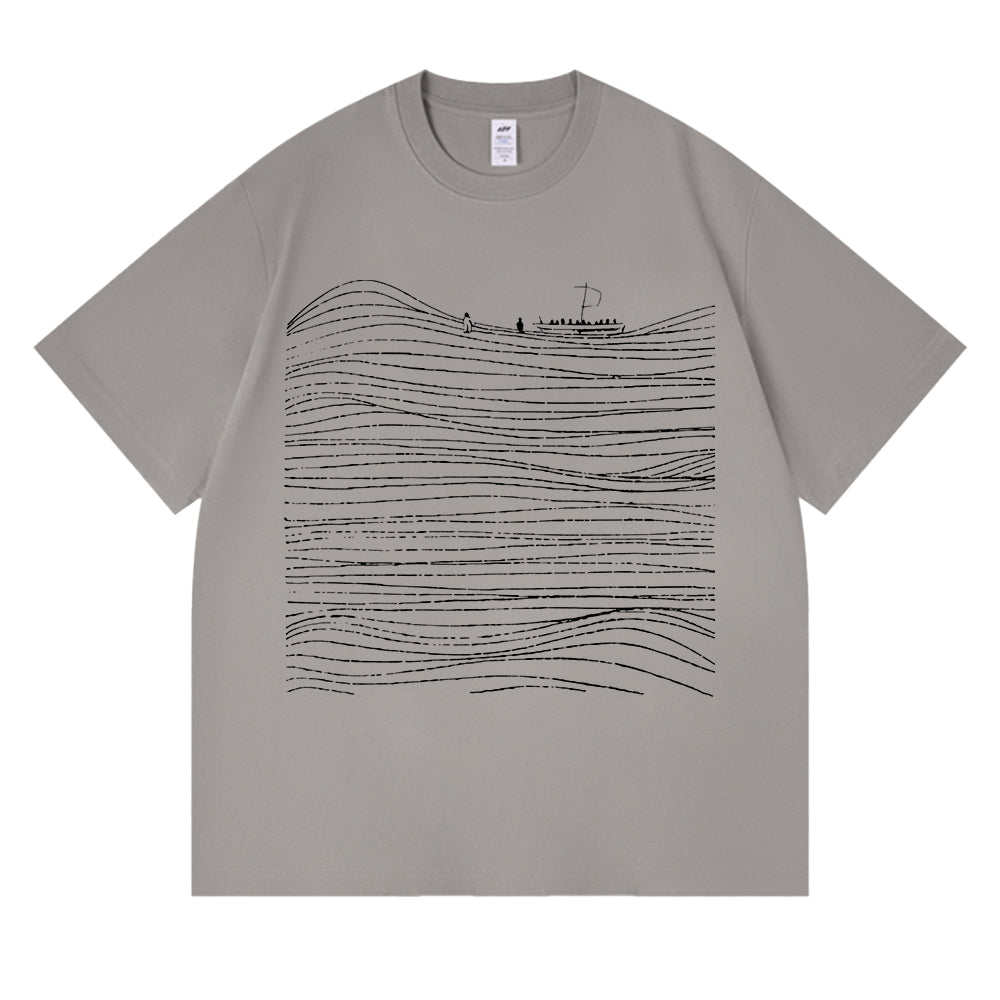 Walk on Water Boho Faith Unisex Cotton T-shirt