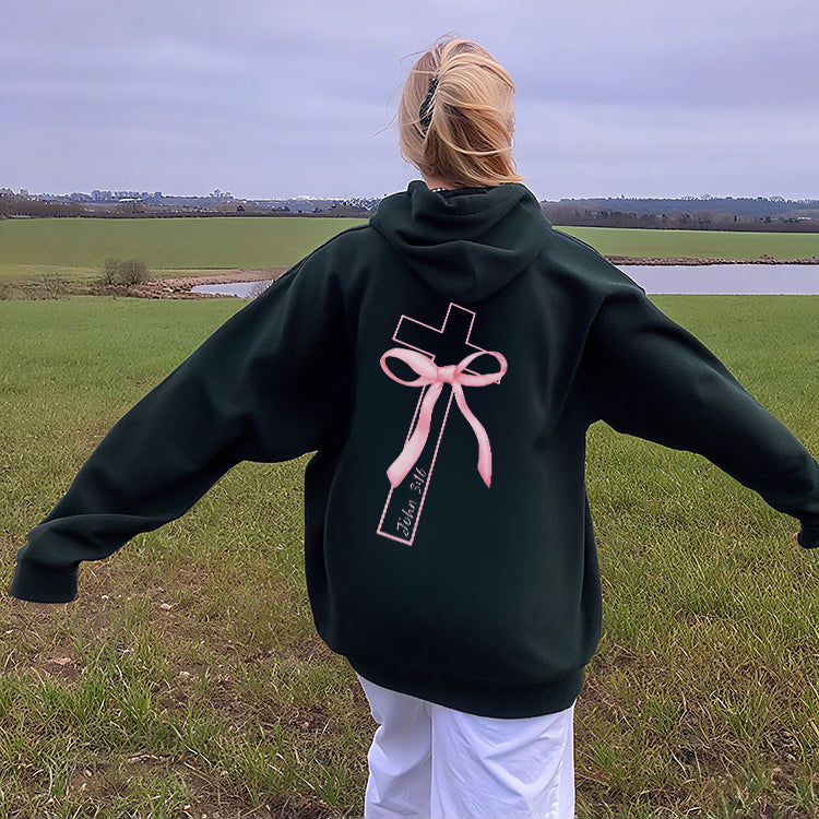 Pretty Girls Love Jesus Unisex Cotton Hoodie