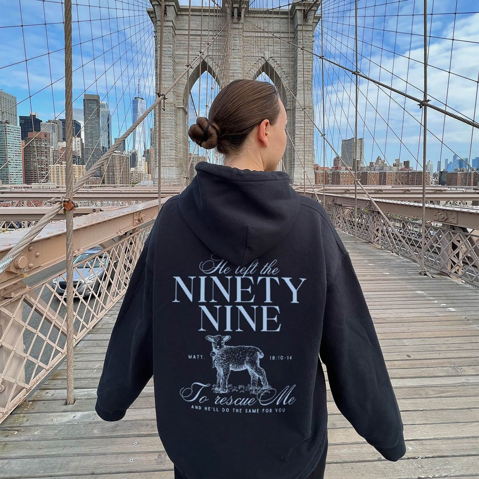 He Left The 99 To Rescue Me Unisex Cotton Hoodie