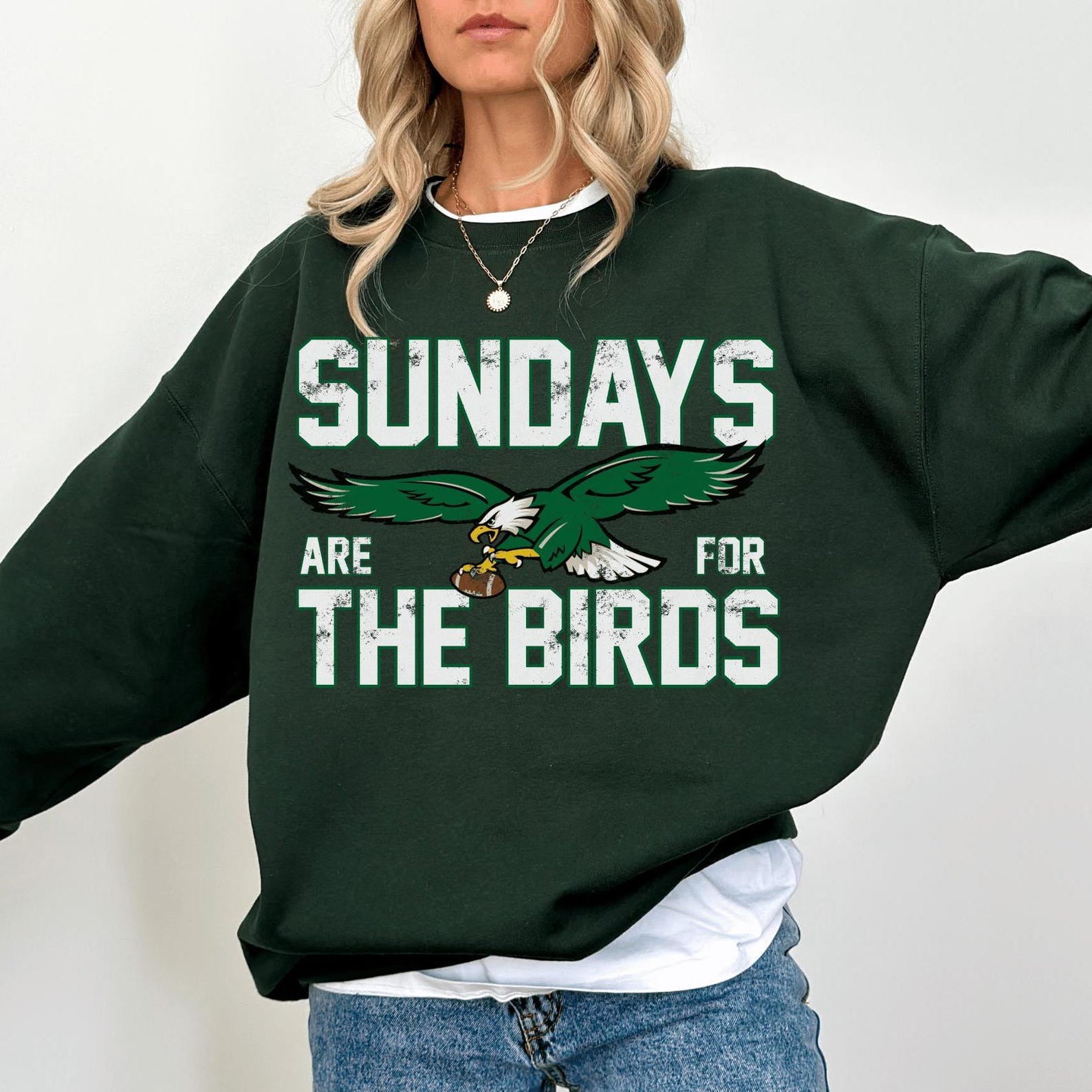Sundays Are For The Birds Unisex Cotton Sweatshirt