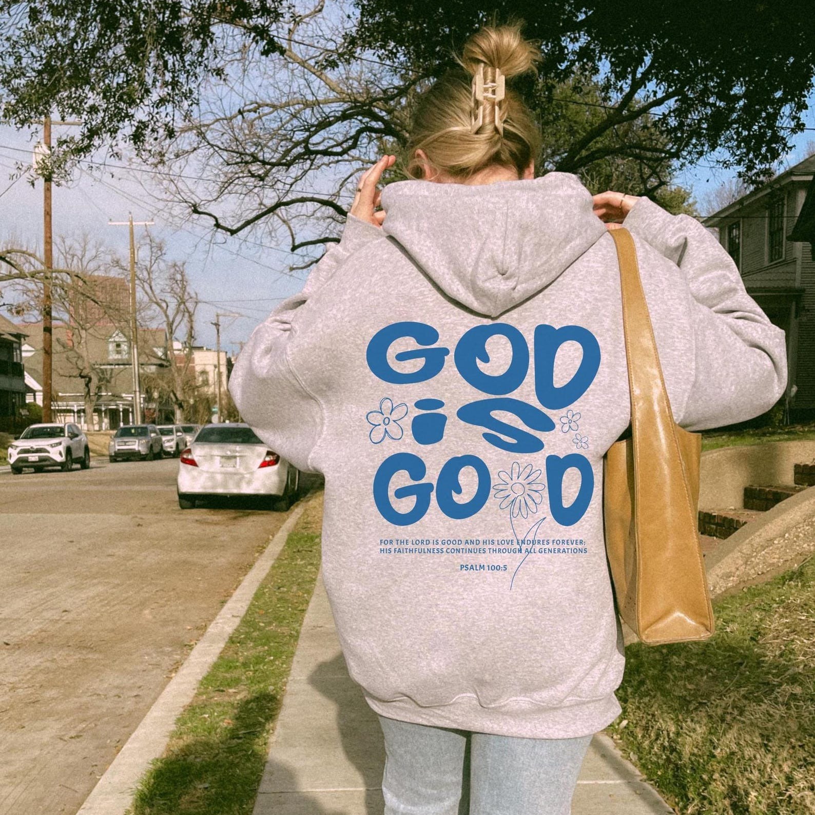 God Is Good Unisex Cotton Hoodie