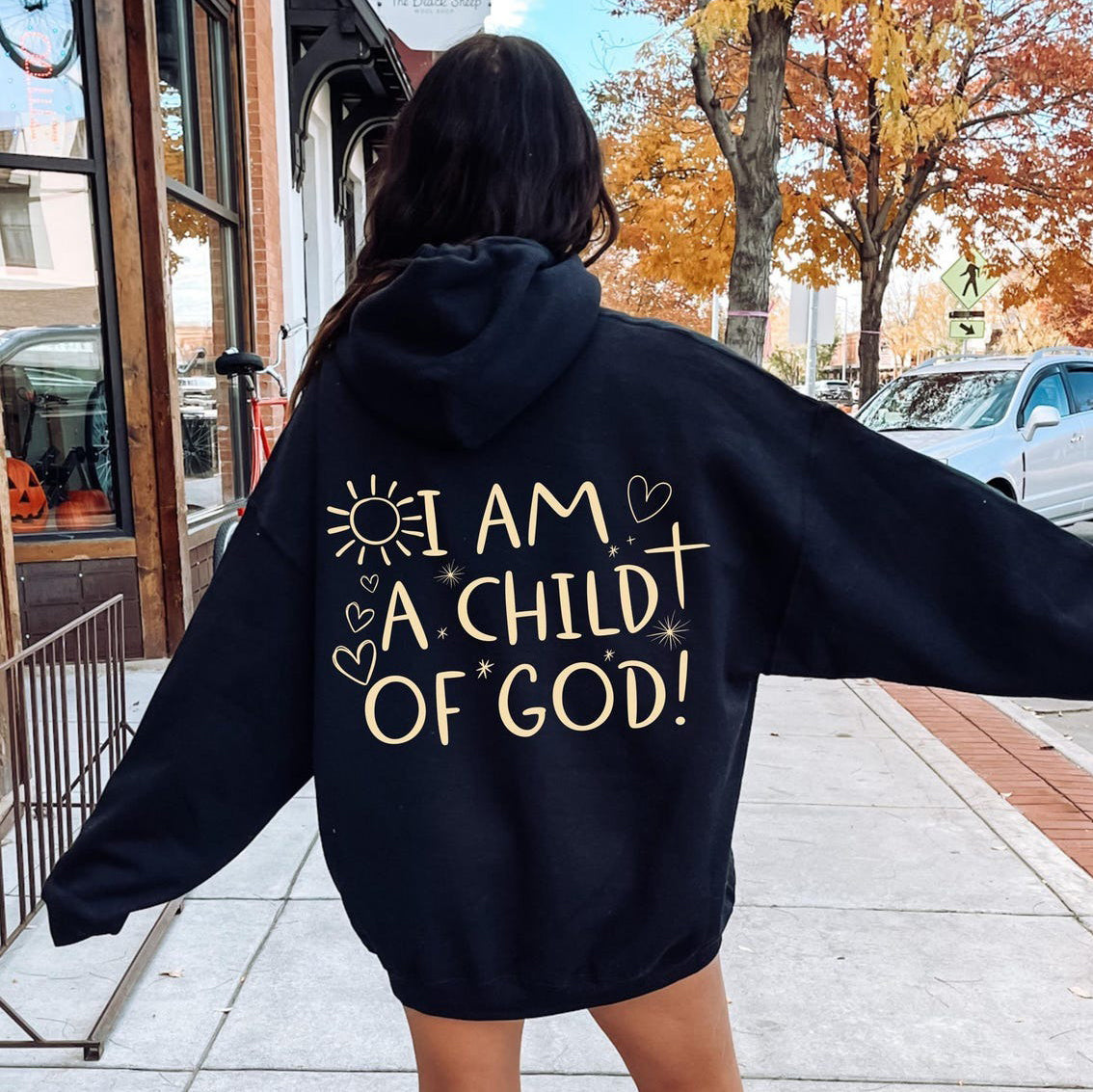 I Am A Child Of God Unisex Cotton Hoodie