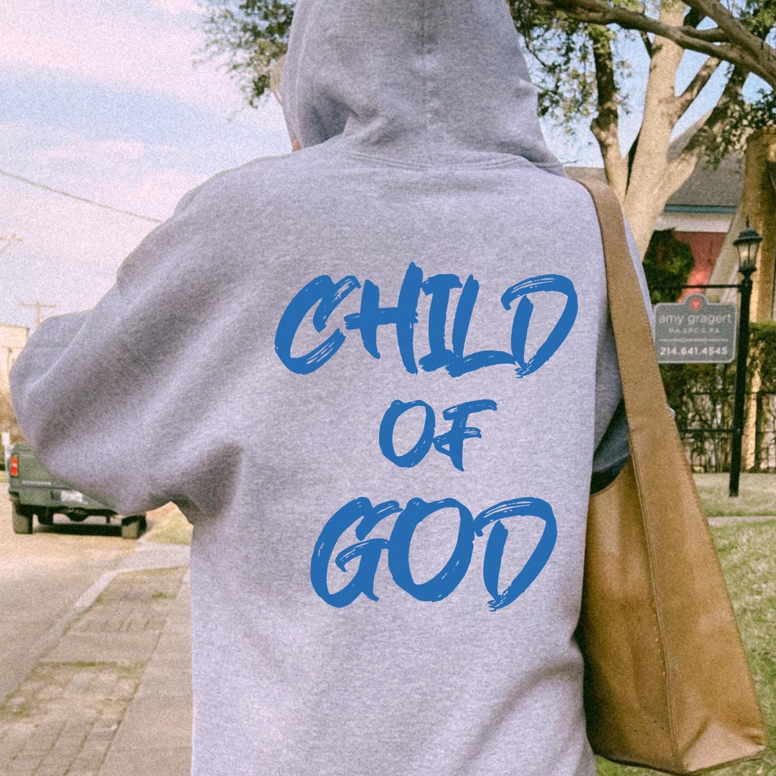Child of God Christian Unisex Cotton Hoodie